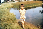 David Ireson fishing at the Pit