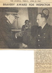 Bravery award for Maurice Ayres